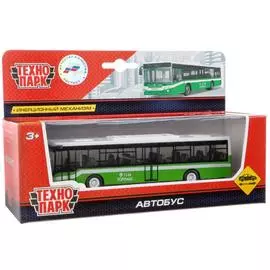 ТМ Технопарк. Машина металлическая "АВТОБУС", длина 14,5см, инерционная