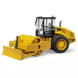 Вибрационный уплотнитель грунта Bruder CAT, с углом наклона лезвия