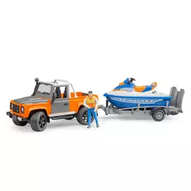 Внедорожник Ram с водным мотоциклом Bruder