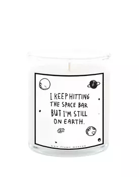 Ароматическая свеча Space из 100% кокосового воска