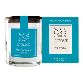 Ароматическая свеча в стекле «дикий водопад» Ambientair Lacrosse круглая
