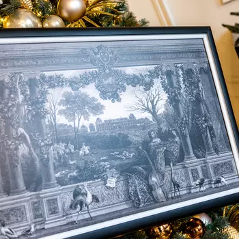 Арт-постер дворец монсо