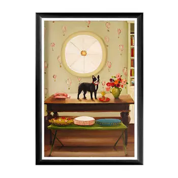 Арт-постер королева коко в раме из полистирола