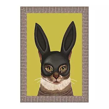 Арт-постер "Леди карнавал"