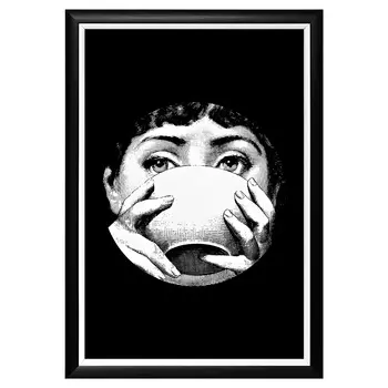 Арт-постер "Лина", версия "Tea Time"