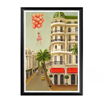 Арт-постер люси в раме из полистирола