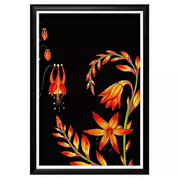 Арт-постер модные и рыжие в раме из полистирола