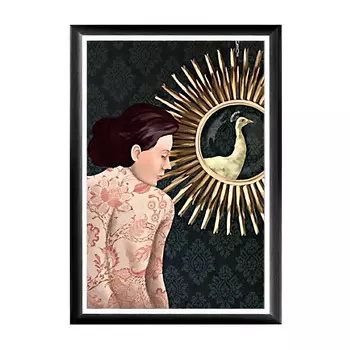 Арт-постер необычный окрас