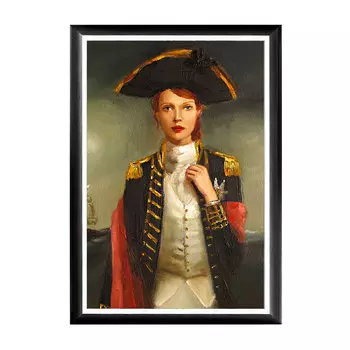 Арт-постер повелительница кораблей