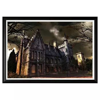 Арт-постер призрак старины на дизайнерской бумаге