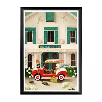 Арт-постер русалка