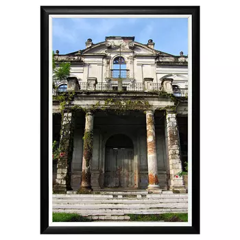 Арт-постер санта-ана на дезайнерской бумаге