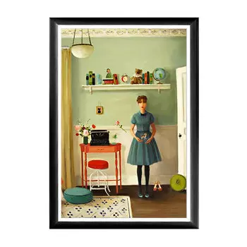 Арт-постер урсула необыкновенная в черной раме