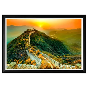 Арт-постер великая китайская стена на дизайнерской бумаге