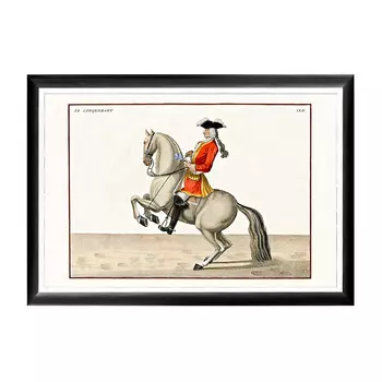 Арт-постер верховая езда урок № 3