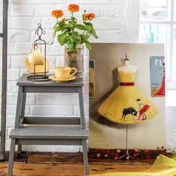 Арт-постер влюбленная в матадора