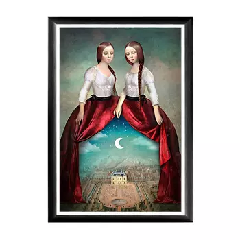 Арт-постер волшебницы