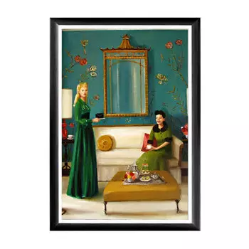 Арт-постер заговорщицы