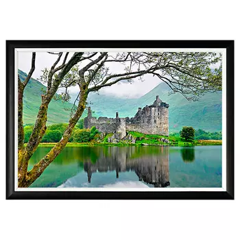 Арт-постер замок килхурн на дизайнерской бумаге