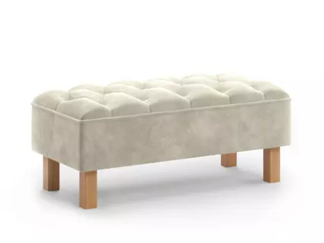 Банкетка Agat бежевого цвета