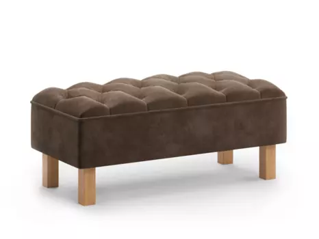 Банкетка Agat коричневого цвета