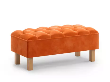Банкетка Agat оранжевого цвета