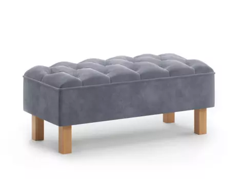 Банкетка Agat серого цвета