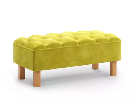 Банкетка Agat желтого цвета