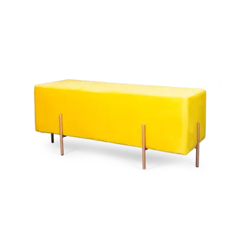 Банкетка Amy желтого цвета