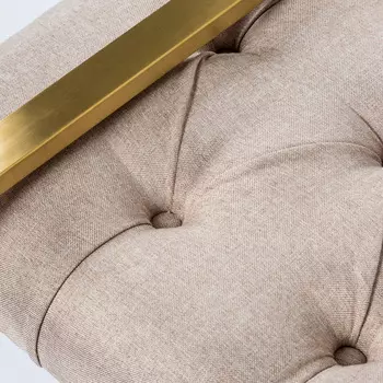 Банкетка бемоль бежевого цвета