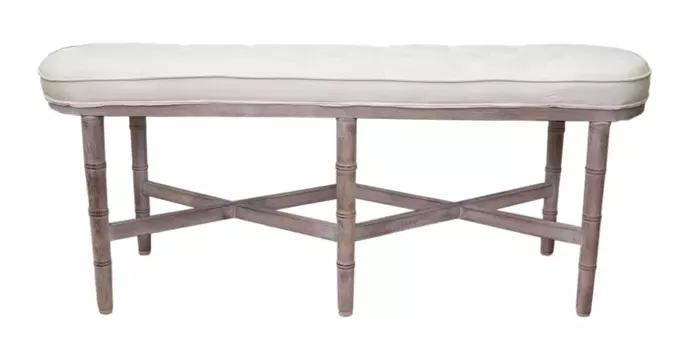 Банкетка Bena бежевого цвета