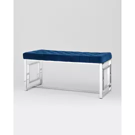 Банкетка бруклин синего цвета