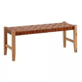 Банкетка Calixta коричневого цвета