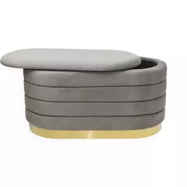 Банкетка Dallas серого цвета