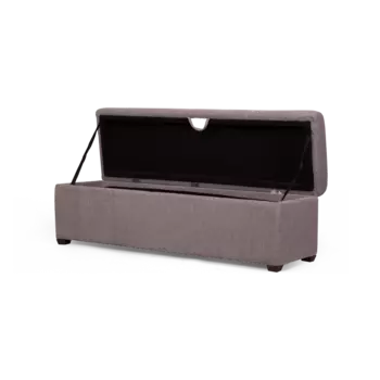 Банкетка Edwards серого цвета