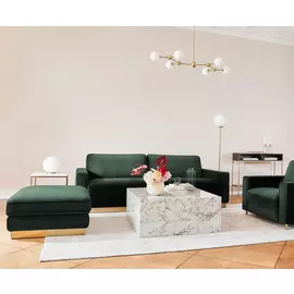 Банкетка Emonda темно-зеленого цвета