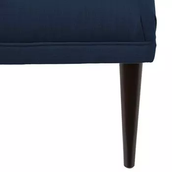 Банкетка Epoch Dark синий велюр