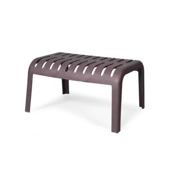 Банкетка Gascony коричневого цвета