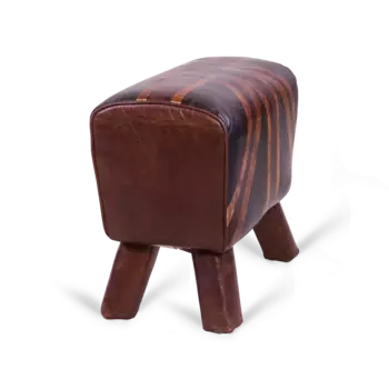 Банкетка Gym Union Jack из натуральной кожи