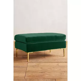 Банкетка Kona темно-зеленого цвета