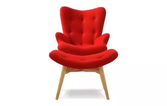 Банкетка Phyllis мягкая Red