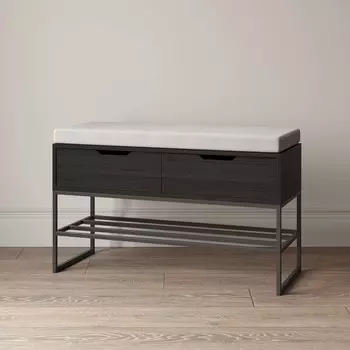 Банкетка Ramon Hall серого цвета