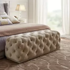 Банкетка Roma бежевый лак