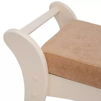 Банкетка стефани Crem молочный дуб