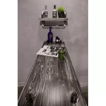 Барная стойка Old Pine из стали и дерева