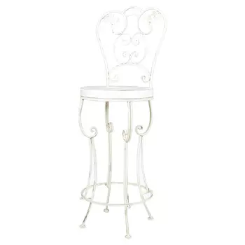 Барный стул болеро белого цвета