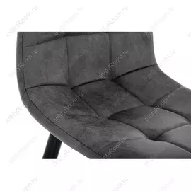 Барный стул Chio Black Dark Grey темно-серого цвета