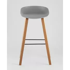 Барный стул Libra серого цвета