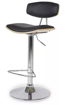 Барный стул с сидением из экокожи