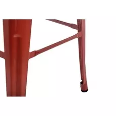 Барный стул Tolix Bar Brown Walnut с сидением цвета темный орех